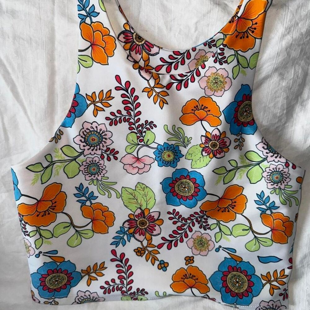 Becca Women's multi Crop-top
